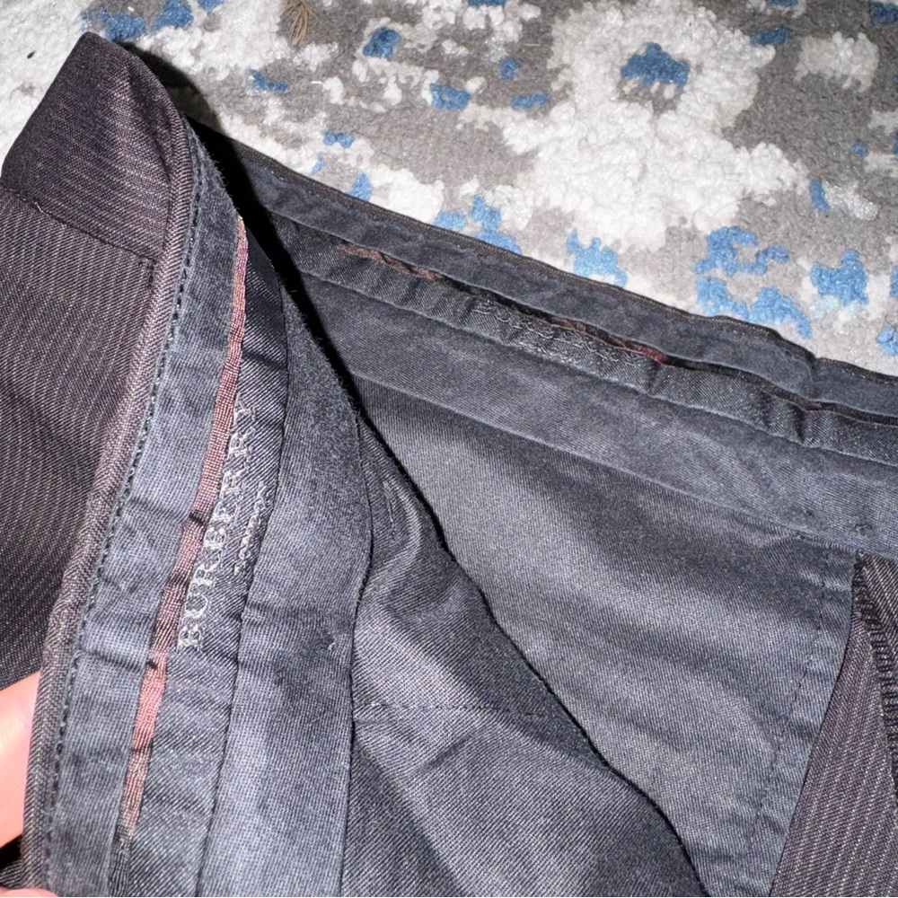 Burberry Men's Black Dress Pants - Picture 4 of 7